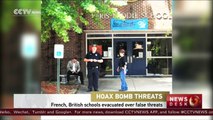 20 French, British schools evacuated over bomb threats
