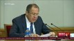 Russian foreign minister Sergey Lavrov holds annual news conference