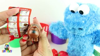 Cookie Monster Teaches Toddlers Colors Eggs Surprises and Vegetables