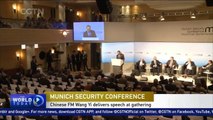Chinese FM emphasizes common interests with US at Munich Security Conference