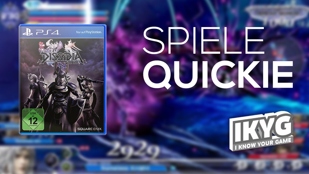 Der spiele-quickie - dissidia final fantasy nt