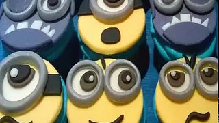 How to make Minion cupcakes