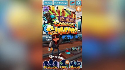 SUBWAY SURFERS: LOS ANGELES (iPhone Gameplay)