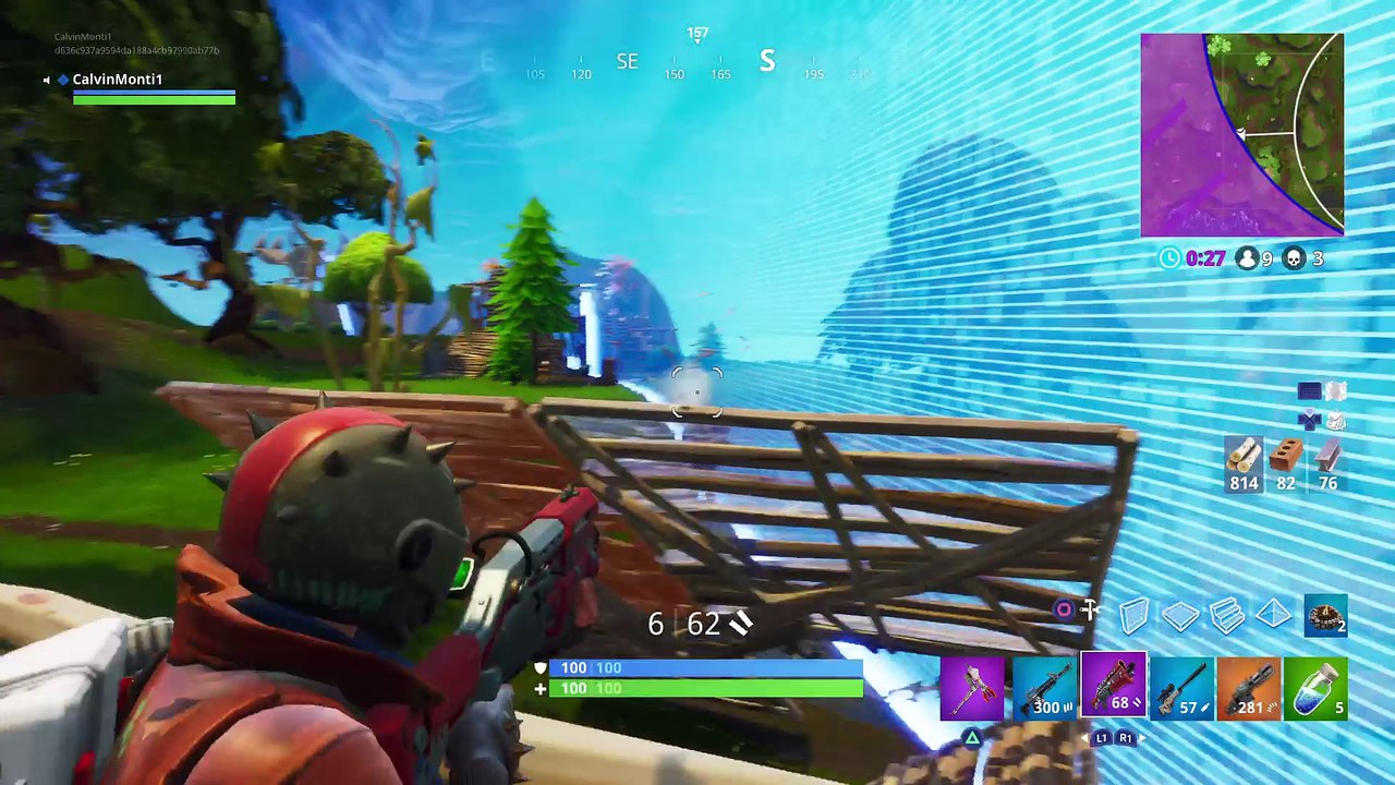 Insane falling headshot