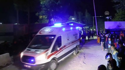 Hastane inşaatında yangın - ELAZIĞ