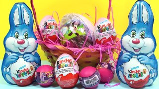 Big Easter Surprise Eggs Kinder Eggs My Little Poney Minnie Mouse Oeufs surprises яиц с сюрпризом