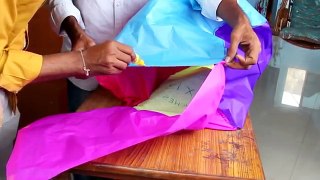 How to make sky lantern at home with papers easily