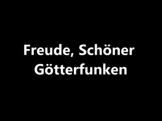 Freude, Schöner Götterfunken [Rock Version] - Sub español