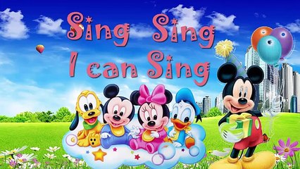 Nursery Rhymes Songs | Mickey Mouse | ABC song for Baby | Learn English