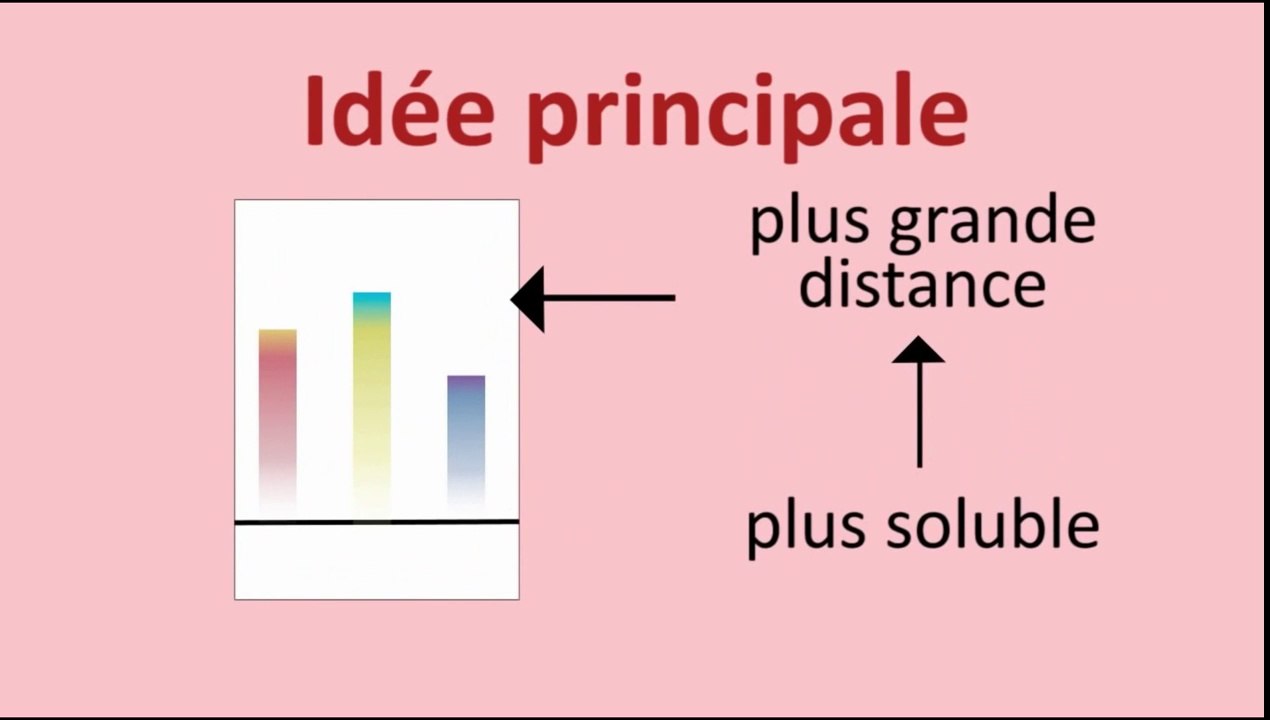 La chromatographie sur papier et sur couche mince
