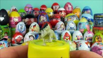 50 Surprise eggs disney toys kinder surprise Toys Story Thomas & Friends MLP