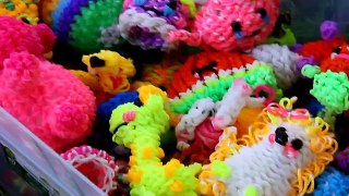 Мои фигурки из резинок ❤Rainbow loom charm collection