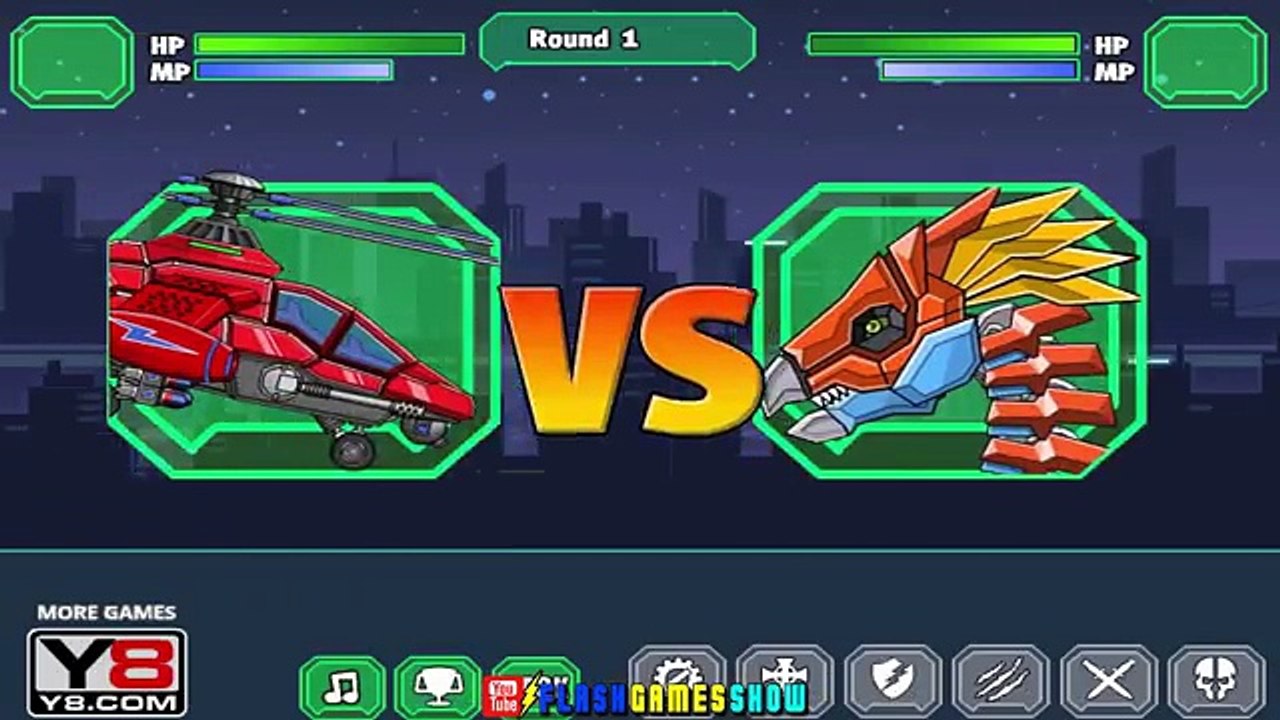 Assemble Robot War Helicopter Vs T-Rex Robot Game Walkthrough (Full Game)