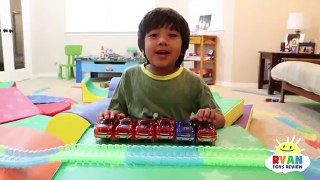 MAGIC TRACKS TOY CARS CHALLENGE! AS SEEN ON TV Toys Unboxing and Kids Playtime