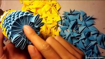 [3D Origami Tutorial] B3. Hướng dẫn xếp nhân vật hoạt hình Minion - How make to Minion 3D Origami?)