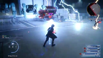 FINAL FANTASY XV - Ravus Boss Fight Gameplay l Full Game PS4 Pro