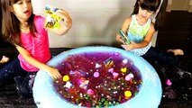SLIME POOL PARTY & GIANT ORBEEZ - Blind Bags Hunt Party