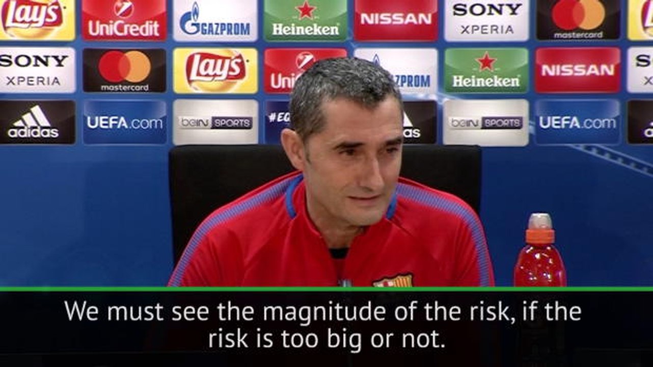 Valverde cautious whether to risk Iniesta again...