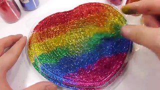Slime Glue Glitter Water Balloons DIY Learn Colors Slime Clay Toys