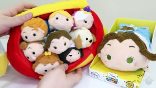 Disney BEAUTY AND THE BEAST Tsum Tsums - Musical Belle and Human Charers!