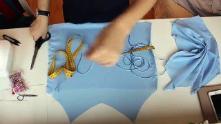 DIY | Топ в бельевом стиле | Как сшить и обработать края без оверлока ?