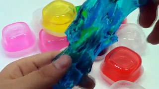 Learn Colours with Jelly and Ooze toys 젤리 果冻 желе jalea gelée जेली ゼリー Gelee geléia 玩具 игрушки トイズ