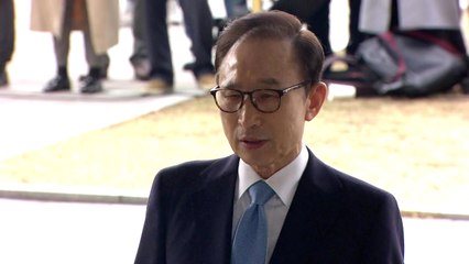 [현장영상] 이명박 "참담한 심정...말을 아껴야 한다 다짐" / YTN