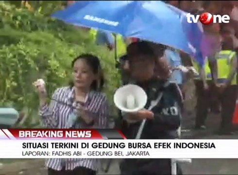 Lalu Lintas Sekitar Gedung BEI Alami Kemacetan