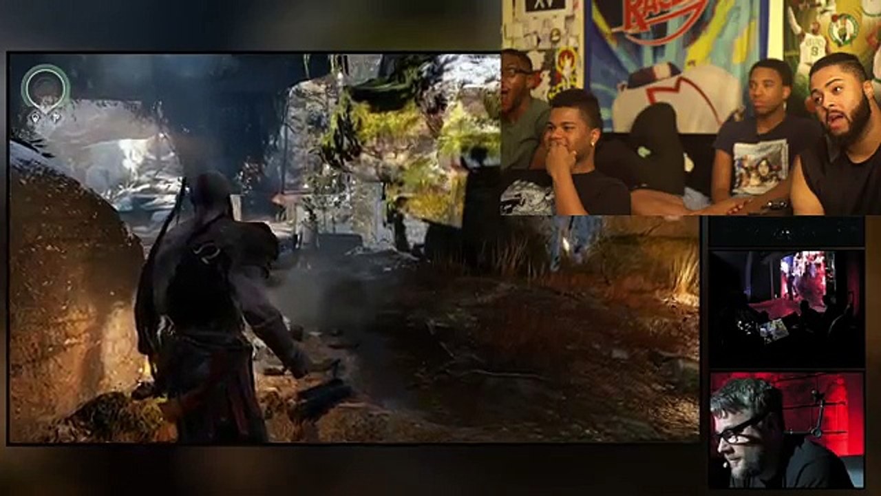 God Of War E3 2016 Trailer Live Reion!