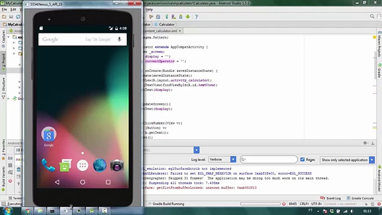 Episode 1 - Android Calculator
