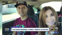 Valley family of missing kayaker seeks closure