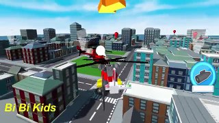 Lego City: Helicopter fire extinguishing. Lego build.