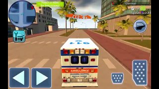 Miami Ambulance Simulation 3D (by VascoGames) Android Gameplay [HD]