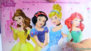 Disney Princess Beauty Advent Calendar 24 Surprises Lip Gloss and Nail Polish
