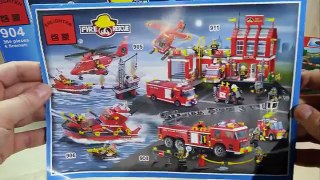 LEGO City Fire Truck - Box Opening, Build and Play. Пожарная машина. ЛЕГО. Мультфильм.