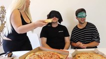 DELIVERY PIZZA TASTE TEST!! (w/David, Trisha, Josh, Zane and Todd)