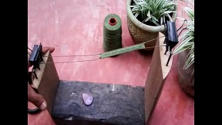 How to make a macrame handmad Wrapped Lavender Jade stone pendant