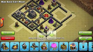 CoC Th9 War Base 2016 Anti 3 Star/Anti 2 Star+Anti Everything-Anti Gowipe,Anti Hog,Anti Goho