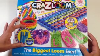 Super Cra-Z-Loom Unboxing and Review by Crafty Ladybug