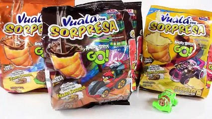 Vuala con Sorpresa Angry Birds Go!| JuguetesYSorpresas