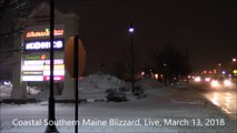 Coastal New England Blizzard Conditions 3/13/2018