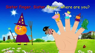 Peppa Pig Masquerade Finger Family Nursery Rhymes Song with lyrics and More Episodes