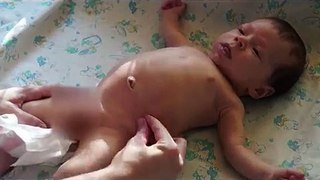 Массаж новорожденного Часть 1 с 0 до 6 месяцев