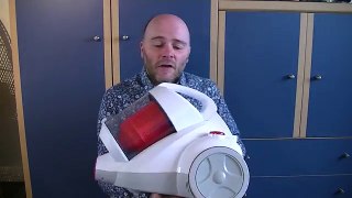 Goblin GCV301W Bagless Cylinder Vacuum Cleaner Demonstration & Review