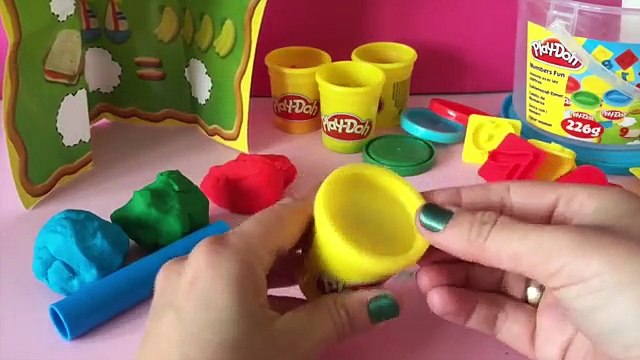 Cijfers leren in het Nederlands & Engels met Play Doh - BeeKidsTV