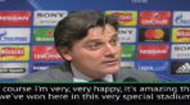 Montella hails historic Sevilla win at Man United