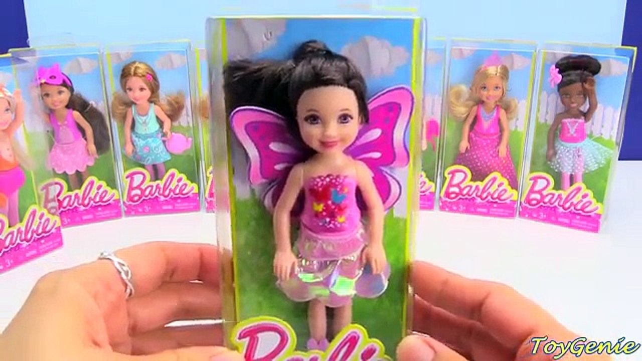 Barbie Dolls Small Chelsea and Friends