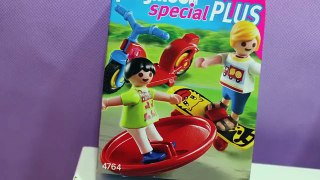 Peques Jugando con Kart, Skate y Patinete (Clicks Playmobil)