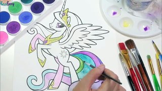 MLP coloring page for kids My little pony coloring book