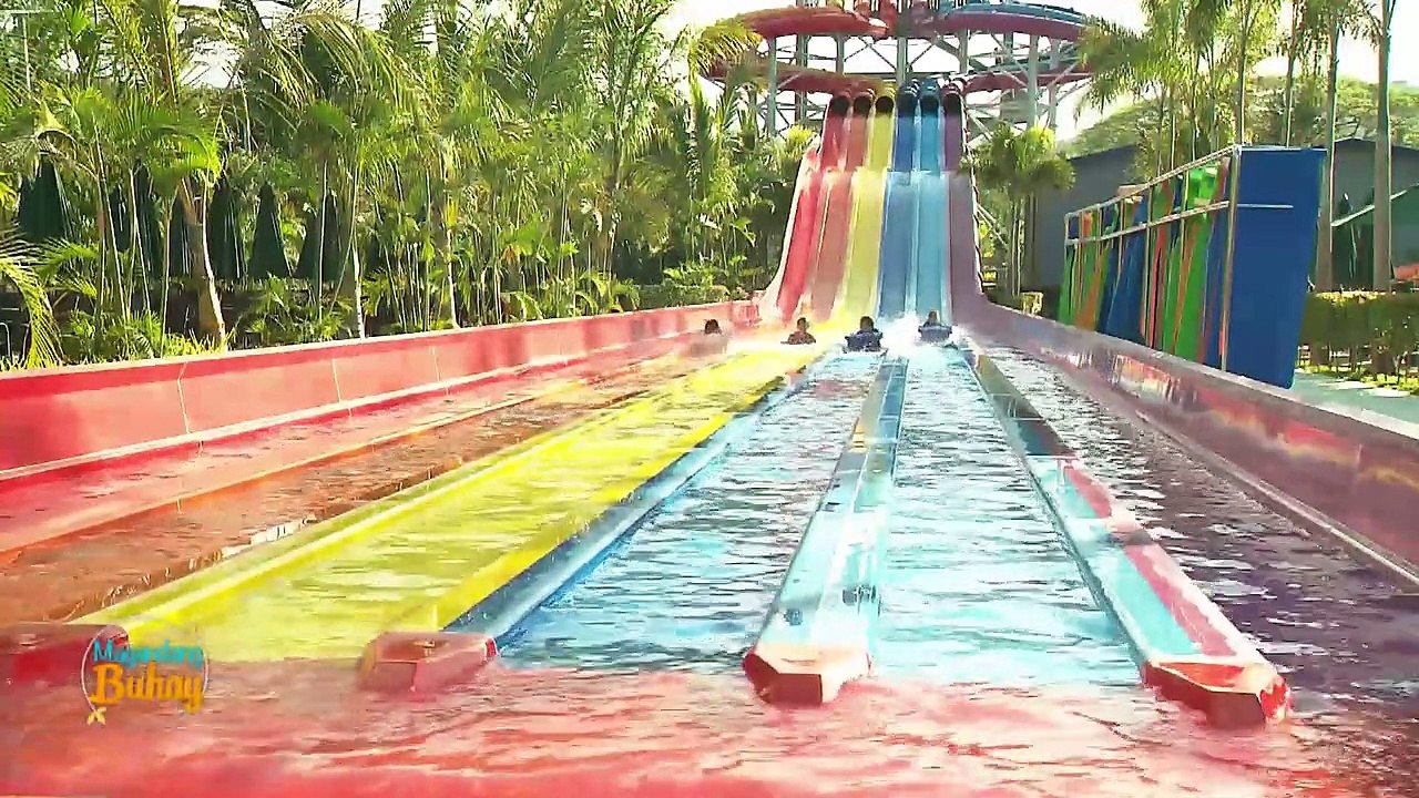 Magandang Buhay: Awra, AC at Ylona slide on Aqua Planet